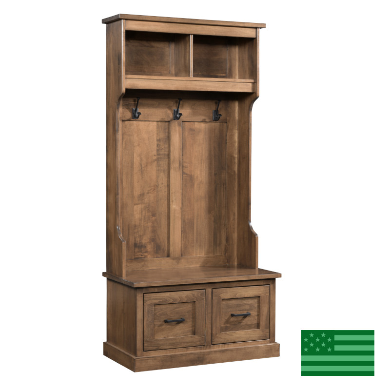 Santee Hall Seat with Drawers